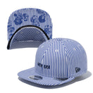 【ゴルフ】 Original Fit 9FIFTY タイプライター ストライプ ブルー - 12674514-OSFM | NEW ERA ニューエラ公式オンラインストア