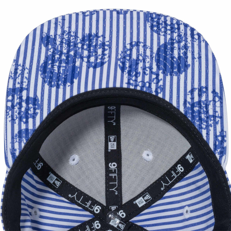 【ゴルフ】 Original Fit 9FIFTY タイプライター ストライプ ブルー - 12674514-OSFM | NEW ERA ニューエラ公式オンラインストア