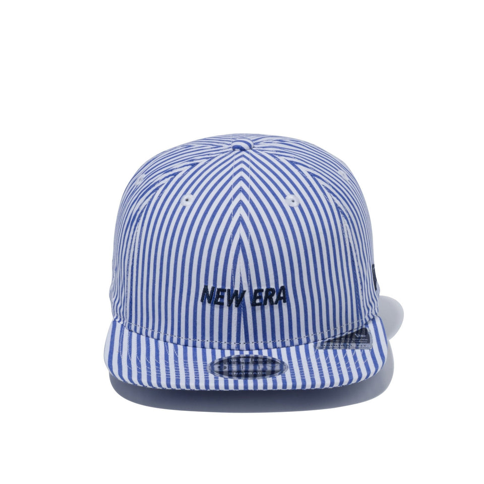 【ゴルフ】 Original Fit 9FIFTY タイプライター ストライプ ブルー - 12674514-OSFM | NEW ERA ニューエラ公式オンラインストア