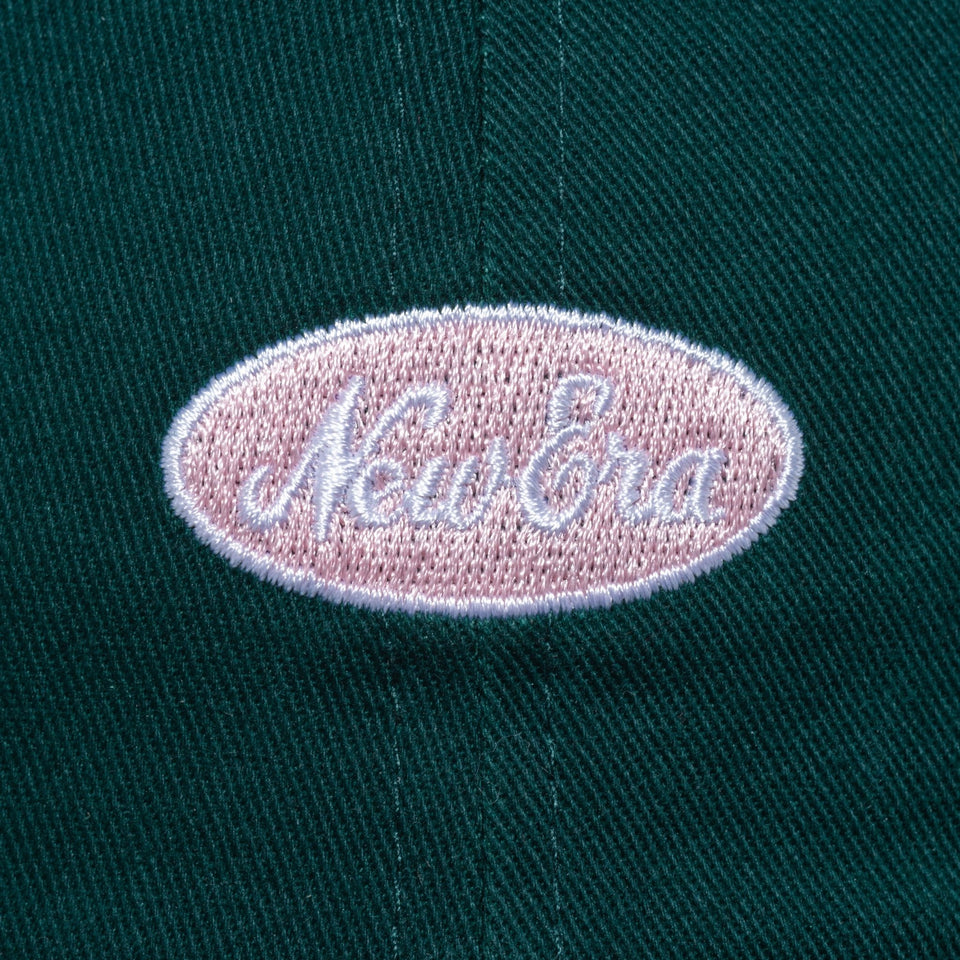 カジュアルクラシック Oval Logo ダークグリーン × スノーホワイト ピンク - 13515777-OSFM | NEW ERA ニューエラ公式オンラインストア
