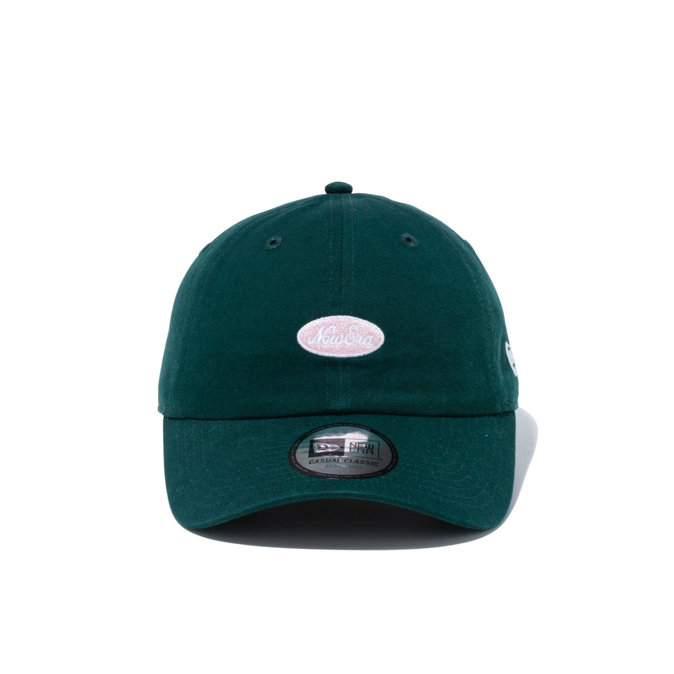 カジュアルクラシック Oval Logo ダークグリーン × スノーホワイト ピンク - 13515777-OSFM | NEW ERA ニューエラ公式オンラインストア
