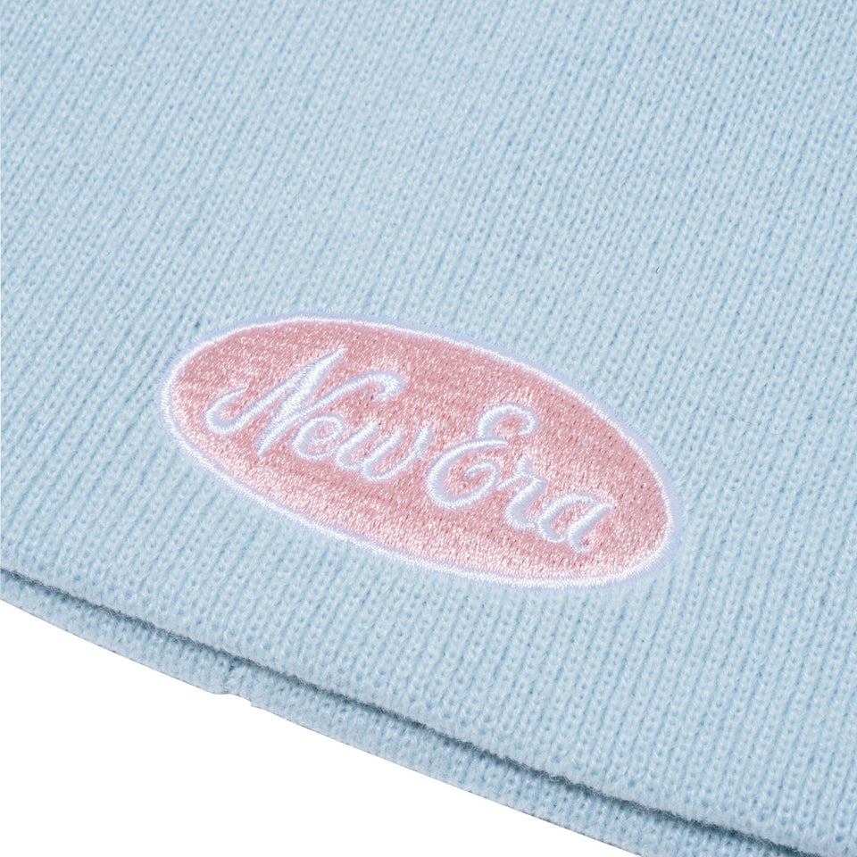 ベーシック ビーニー Oval Logo オーバルロゴ バーズアイブルー - 13751398-OSFM | NEW ERA ニューエラ公式オンラインストア