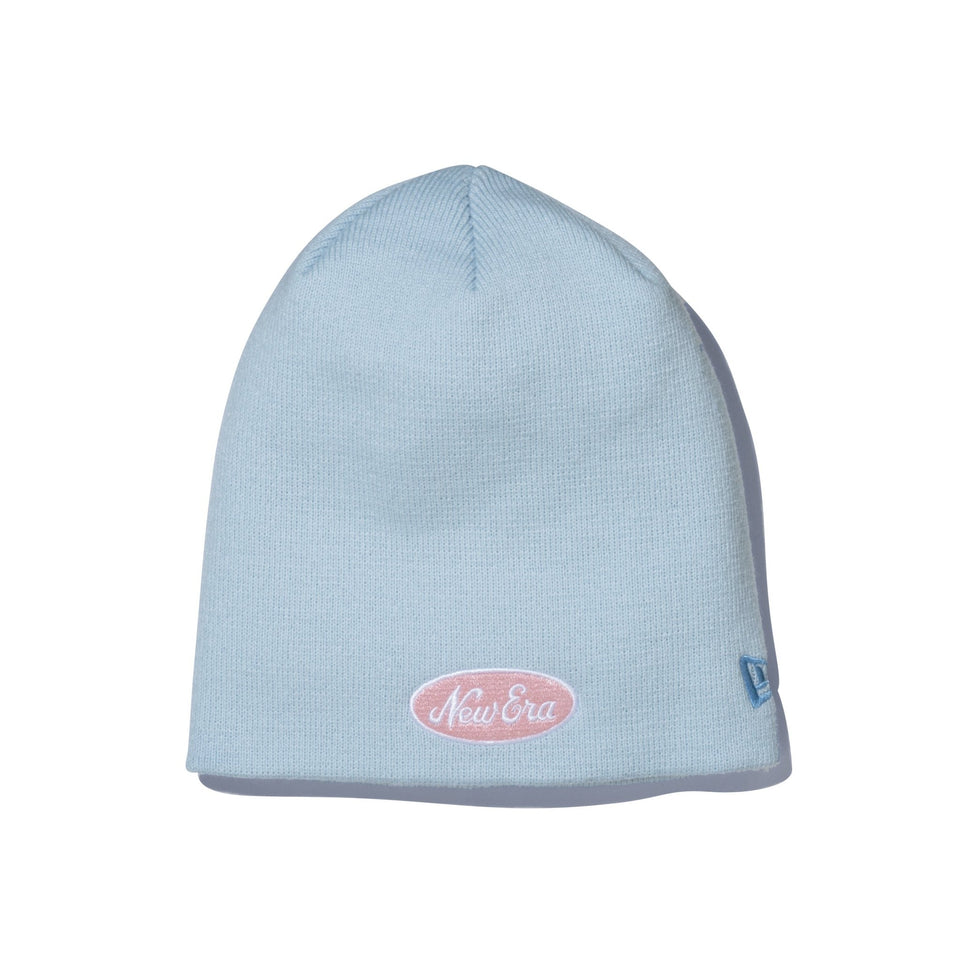 ベーシック ビーニー Oval Logo オーバルロゴ バーズアイブルー - 13751398-OSFM | NEW ERA ニューエラ公式オンラインストア