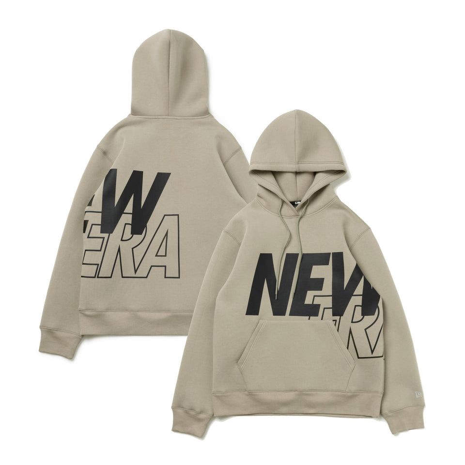 テック スウェット プルオーバーフーディー Overlap Logo オリーブ【 Performance Apparel 】 - 13755343-S | NEW ERA ニューエラ公式オンラインストア