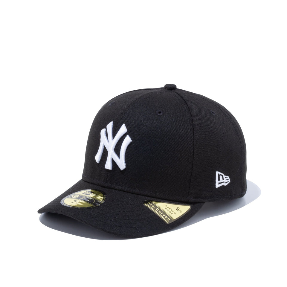 ニューエラ 59FIFTY NY ベースボールキャップ ブラック 7 1/8