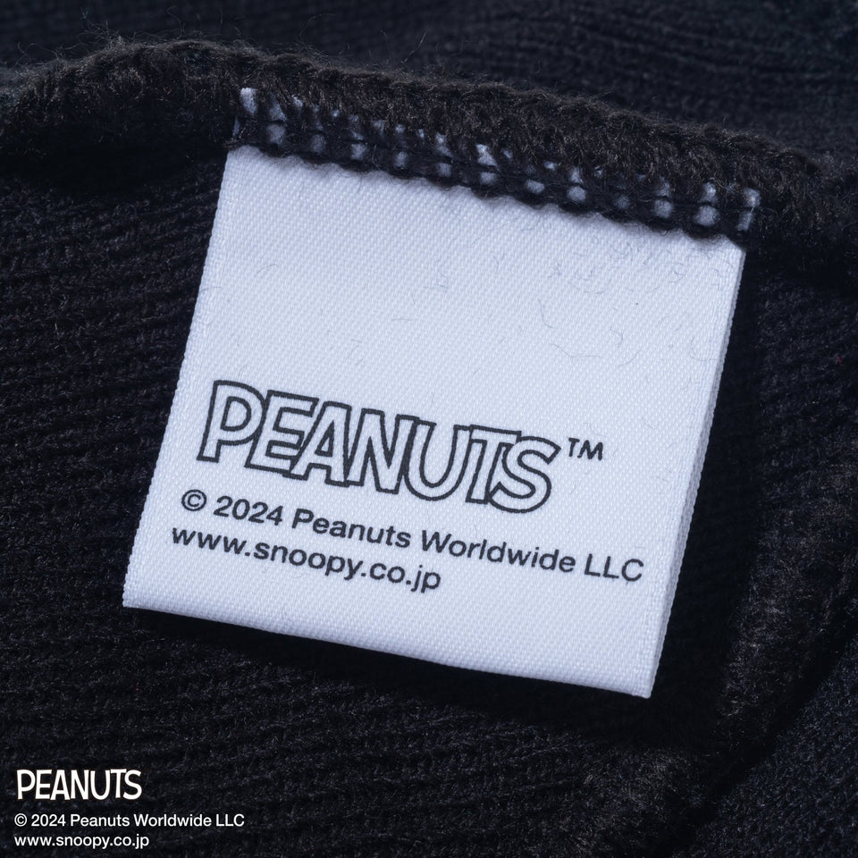 ビーニー PEANUTS ピーナッツ スヌーピー スケートボード ブラック - 14124336-OSFM | NEW ERA ニューエラ公式オンラインストア