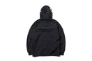 ウォームアップジャケット フードロゴ ブラック × ホワイト 【 Performance Apparel 】 - 12156009-XS | NEW ERA ニューエラ公式オンラインストア