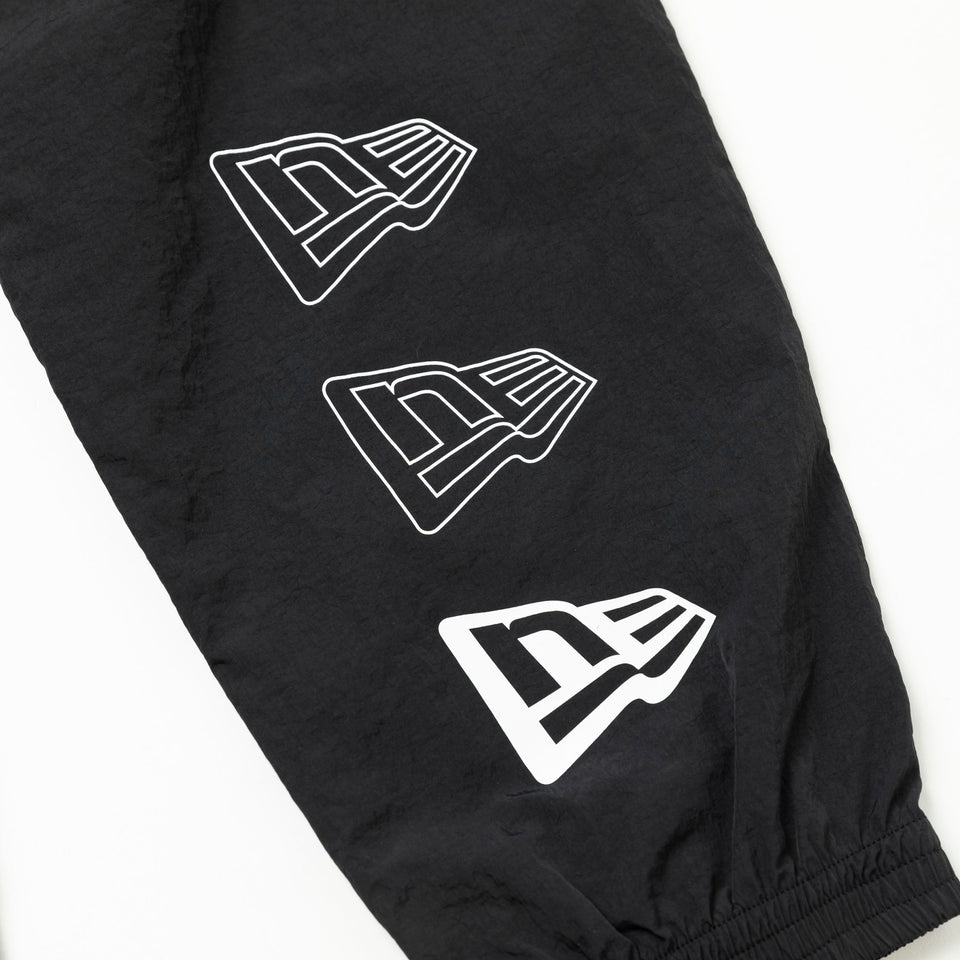 トラックパンツ フラッグロゴ ブラック 【Performance Apparel】 - 13331074-S | NEW ERA ニューエラ公式オンラインストア
