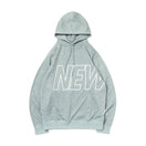ドライスウェット プルオーバーフーディー ビックロゴ グレー × ホワイト【Performance Apparel】 - 13516853-S | NEW ERA ニューエラ公式オンラインストア