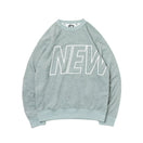 ドライスウェット クルーネック ビックロゴ グレー × ホワイト【Performance Apparel】 - 13516868-S | NEW ERA ニューエラ公式オンラインストア