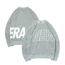 ドライスウェット クルーネック ビックロゴ グレー × ホワイト【Performance Apparel】 - 13516868-S | NEW ERA ニューエラ公式オンラインストア