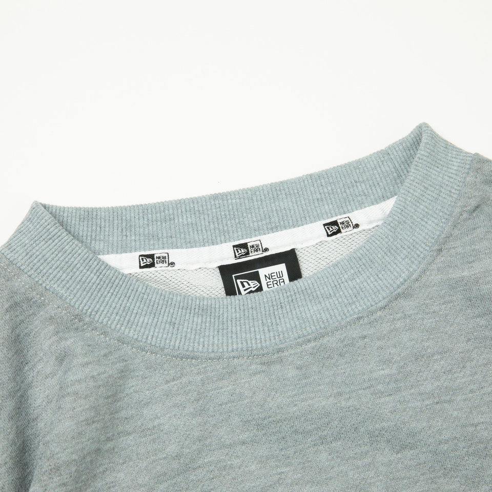 ドライスウェット クルーネック ビックロゴ グレー × ホワイト【Performance Apparel】 - 13516868-S | NEW ERA ニューエラ公式オンラインストア