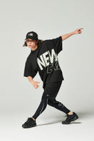 ラッシュタイツ フラッグロゴ ブラック【 Performance Apparel 】 - 13755342-S | NEW ERA ニューエラ公式オンラインストア