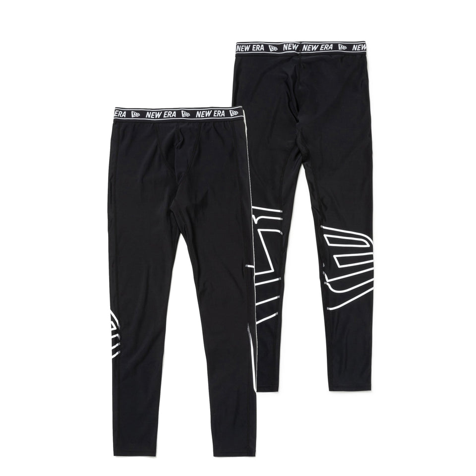 ラッシュタイツ フラッグロゴ ブラック【 Performance Apparel 】 - 13755342-S | NEW ERA ニューエラ公式オンラインストア