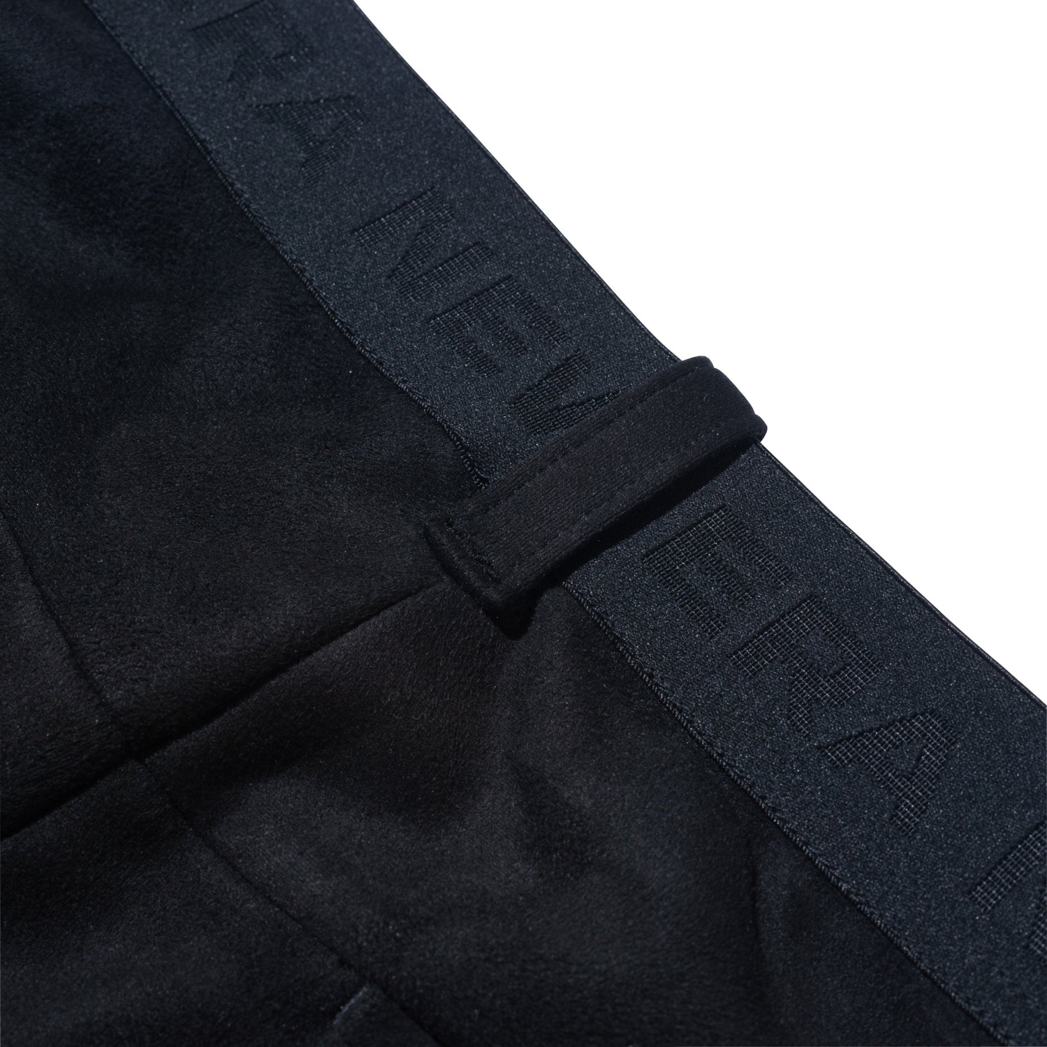 テーパードパンツ Poly Suede ポリスウェード ブラック | ゴルフ 4