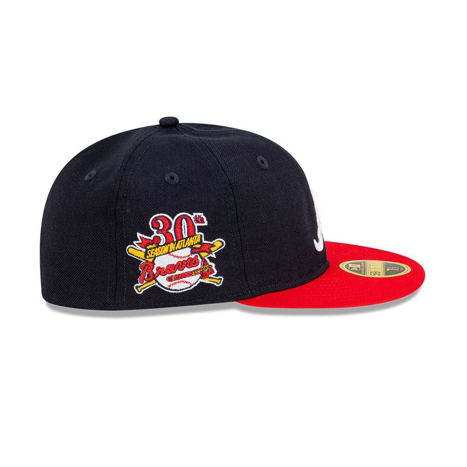 RC 59FIFTY Anniversary アトランタ・ブレーブス ネイビー レッドバイザー - 13577633-700 | NEW ERA ニューエラ公式オンラインストア