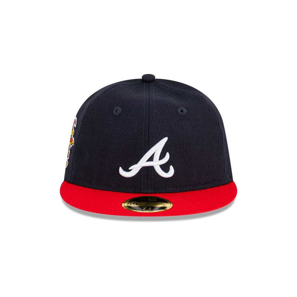 RC 59FIFTY Anniversary アトランタ・ブレーブス ネイビー レッドバイザー - 13577633-700 | NEW ERA ニューエラ公式オンラインストア