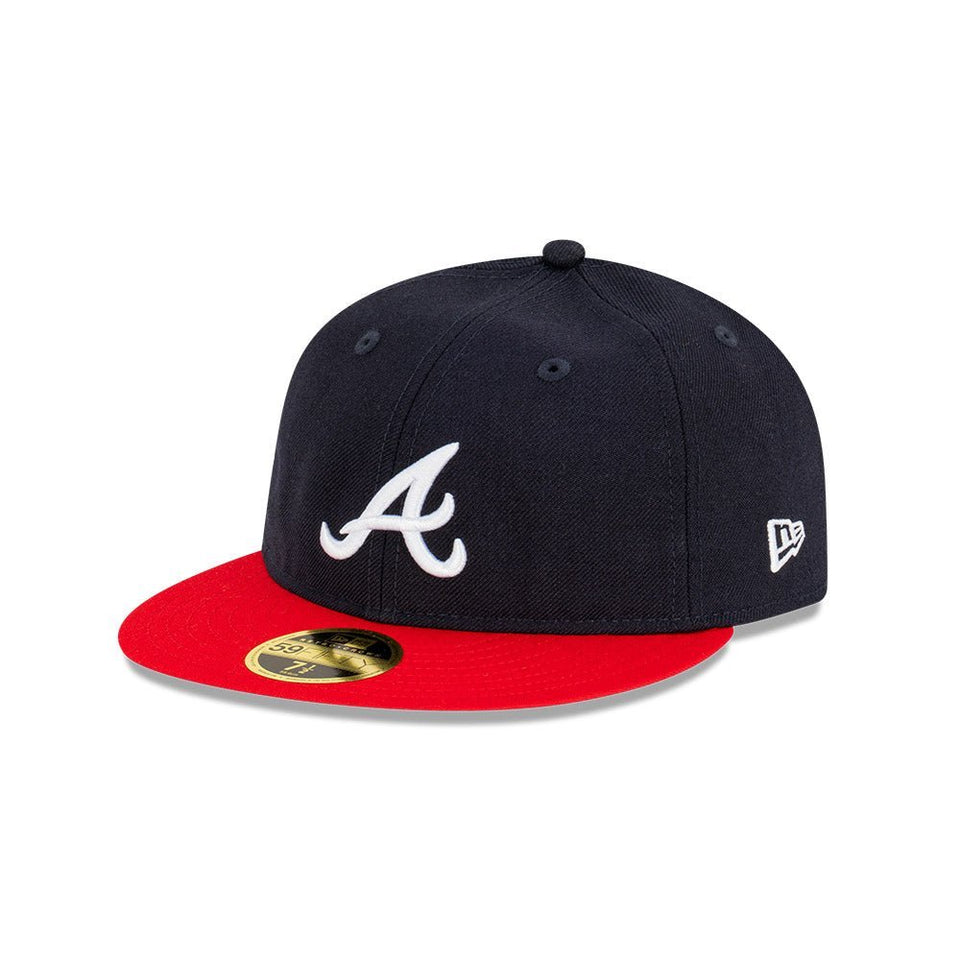 RC 59FIFTY Anniversary アトランタ・ブレーブス ネイビー レッドバイザー - 13577633-700 | NEW ERA ニューエラ公式オンラインストア