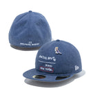 RC 59FIFTY Flat Visor JEAN MICHEL BASQUIAT ジャン=ミシェル・バスキア アシッドウォッシュ ネイビー - 13772359-700 | NEW ERA ニューエラ公式オンラインストア