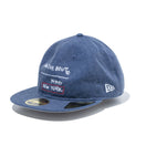RC 59FIFTY Flat Visor JEAN MICHEL BASQUIAT ジャン=ミシェル・バスキア アシッドウォッシュ ネイビー - 13772359-700 | NEW ERA ニューエラ公式オンラインストア