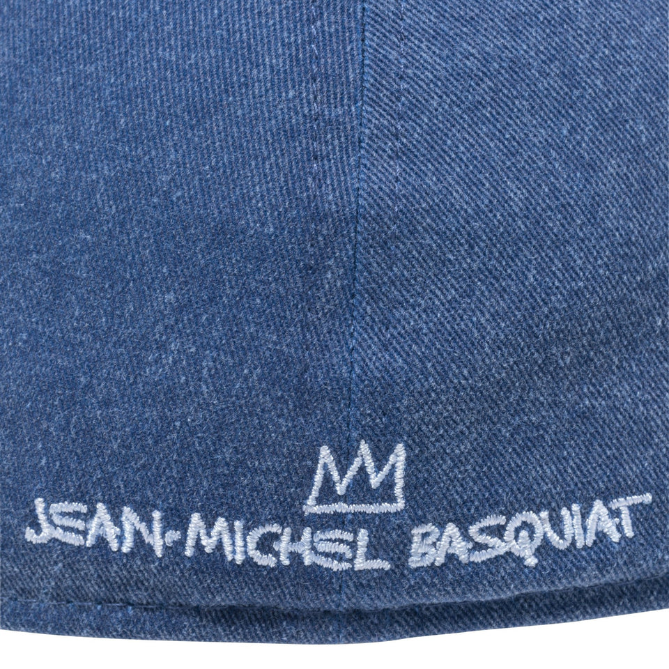RC 59FIFTY Flat Visor JEAN MICHEL BASQUIAT ジャン=ミシェル・バスキア アシッドウォッシュ ネイビー - 13772359-700 | NEW ERA ニューエラ公式オンラインストア