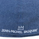 RC 59FIFTY Flat Visor JEAN MICHEL BASQUIAT ジャン=ミシェル・バスキア アシッドウォッシュ ネイビー - 13772359-700 | NEW ERA ニューエラ公式オンラインストア