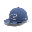 RC 59FIFTY Flat Visor JEAN MICHEL BASQUIAT ジャン=ミシェル・バスキア アシッドウォッシュ ネイビー - 13772359-700 | NEW ERA ニューエラ公式オンラインストア