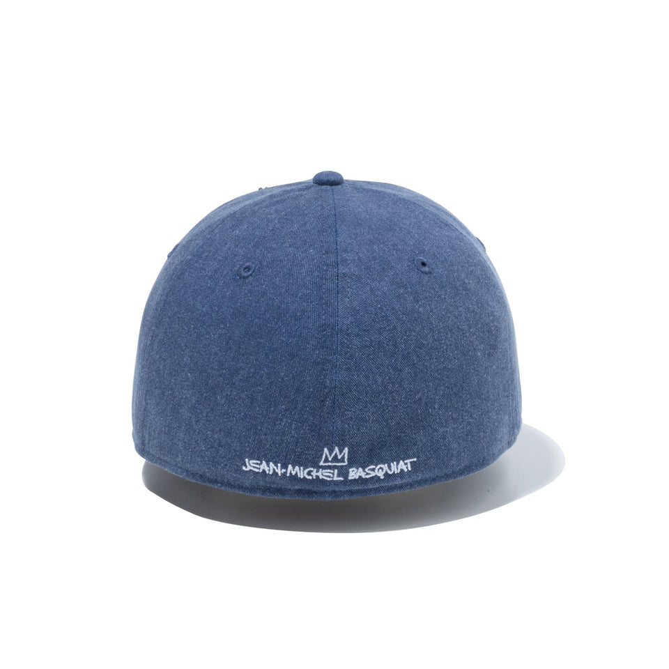 RC 59FIFTY Flat Visor JEAN MICHEL BASQUIAT ジャン=ミシェル・バスキア アシッドウォッシュ ネイビー - 13772359-700 | NEW ERA ニューエラ公式オンラインストア