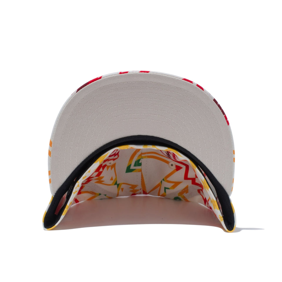 RC 59FIFTY フラットバイザー PENDLETON ペンドルトン ウーブンパッチ オールオーバー プリント アイボリー 【ニューエラ アウトドア】 - 12325678-700 | NEW ERA ニューエラ公式オンラインストア