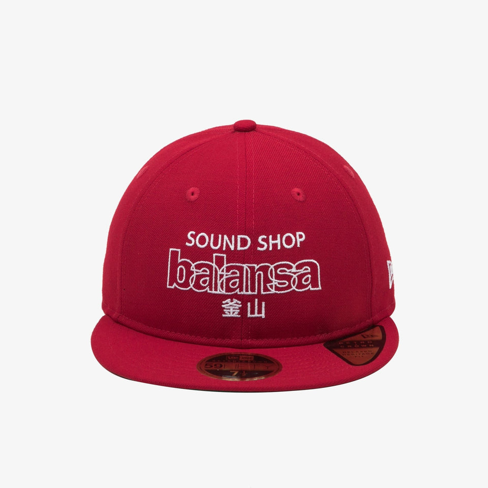 RC 59FIFTY SOUND SHOP balansa ブランドロゴ スカーレット - 13869999-700 | NEW ERA ニューエラ公式オンラインストア