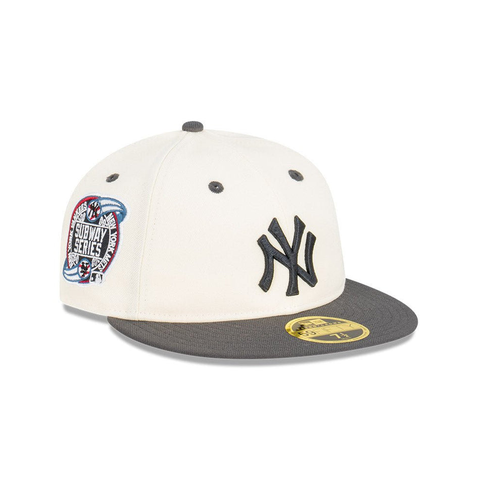 ニューエラ 59FIFTY NY ベースボールキャップ ホワイト 7 1/4