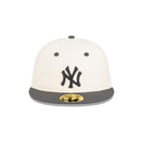 RC 59FIFTY Subway Series ニューヨーク・ヤンキース クロームホワイト グラファイトバイザー - 13577634-700 | NEW ERA ニューエラ公式オンラインストア