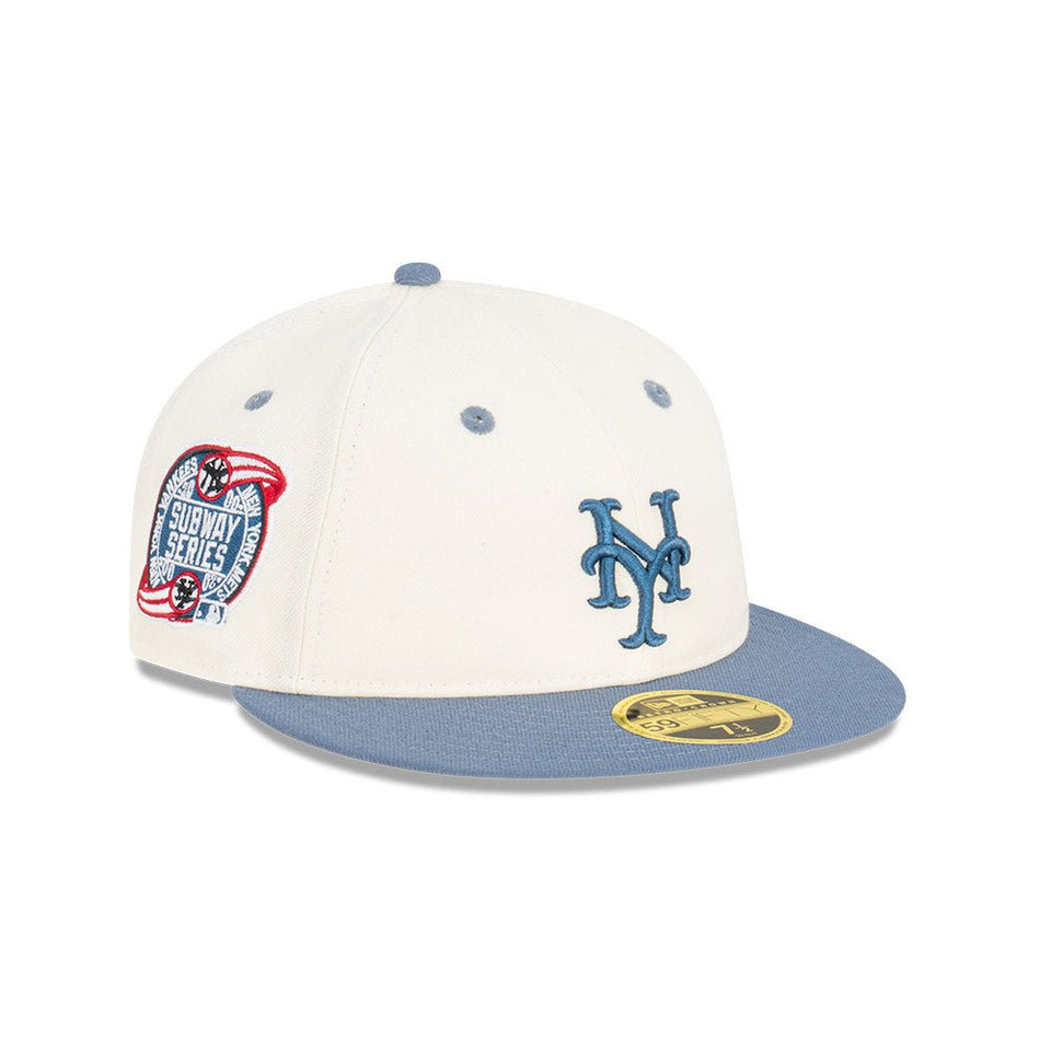 RC 59FIFTY Subway Series ニューヨーク・メッツ クロームホワイト スレートバイザー - 13577636-700 | NEW ERA ニューエラ公式オンラインストア