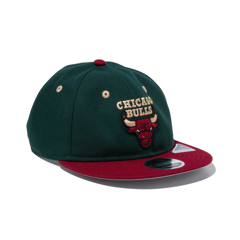 RC 9FIFTY Retro Series シカゴ・ブルズ ダークグリーン カーディナルバイザー - 13515717-OSFM | NEW ERA ニューエラ公式オンラインストア