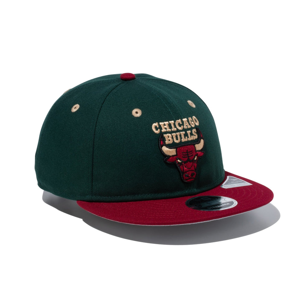 RC 9FIFTY Retro Series シカゴ・ブルズ ダークグリーン カーディナルバイザー - 13515717-OSFM | NEW ERA ニューエラ公式オンラインストア