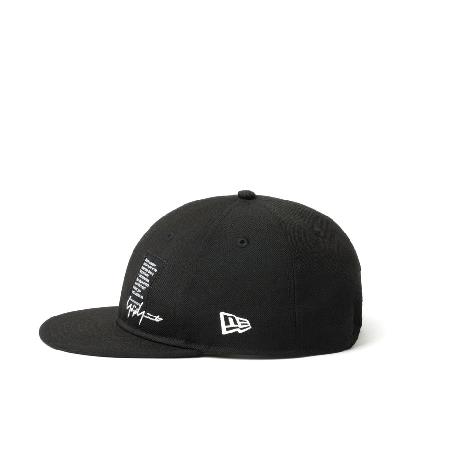 RC 9FIFTY Yohji Yamamoto FW22 シグネチャーロゴ 織ネーム ブラック - 13328613-OSFM | NEW ERA ニューエラ公式オンラインストア