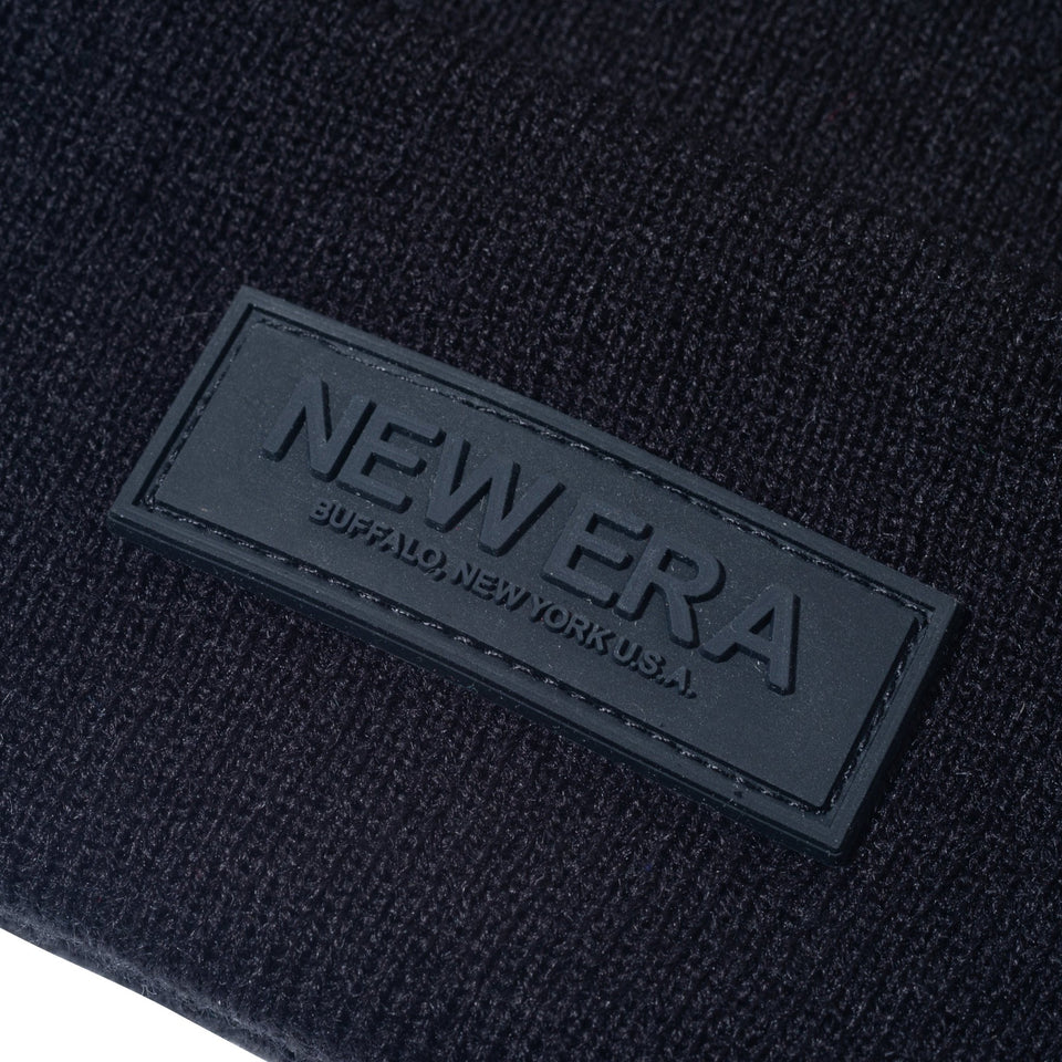 ベーシック カフニット Rubber Patch ラバーパッチ ブラック - 13751327-OSFM | NEW ERA ニューエラ公式オンラインストア