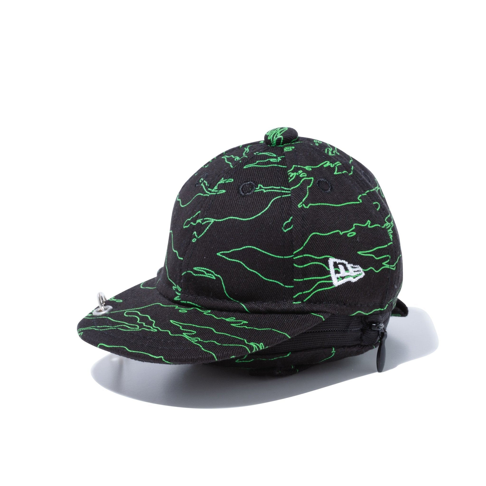 【未使用】NEW ERA★ニューエラ★9.0型★タイガーストライプグリーンカモ★ キャップポーチ S タイガーストライプラインカモ | ニューエラ