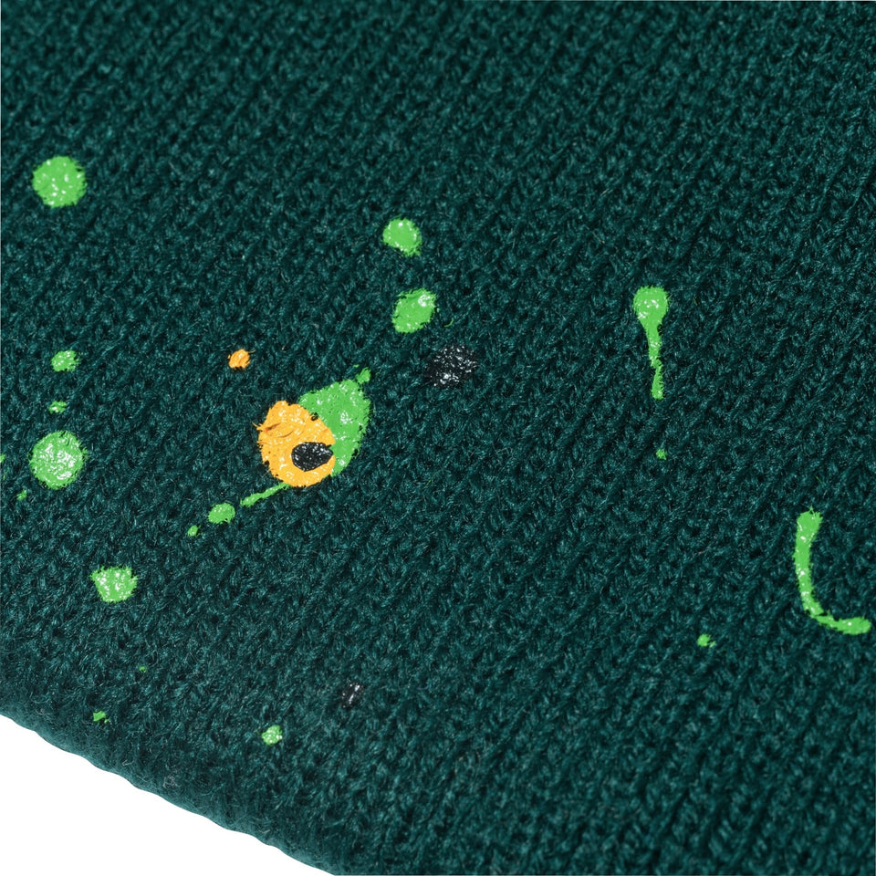 ベーシック カフニット Splash Paint スプラッシュペイント ブリティッシュグリーン - 13751319-OSFM | NEW ERA ニューエラ公式オンラインストア