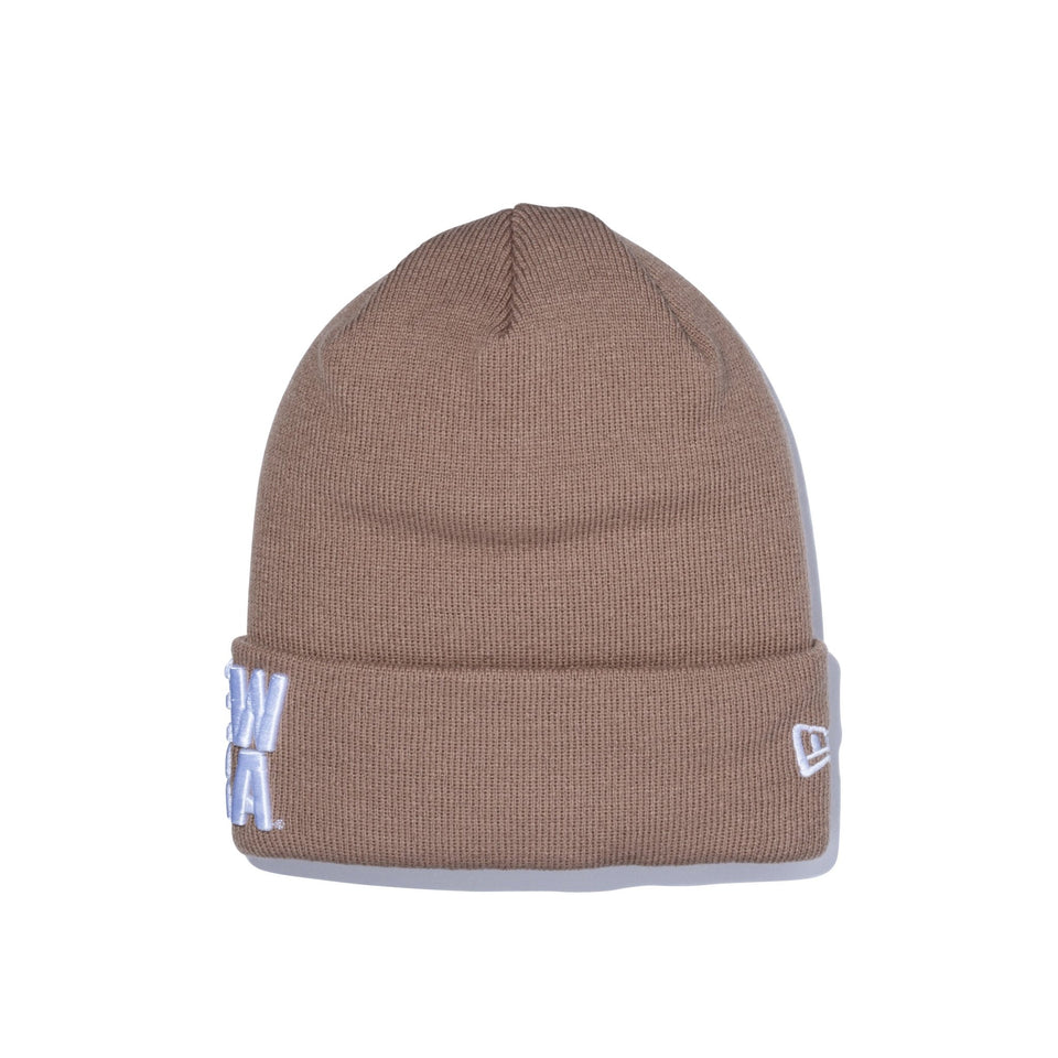 ベーシック カフニット Square New Era スクエアニューエラ ベージュ - 13328031-OSFM | NEW ERA ニューエラ公式オンラインストア