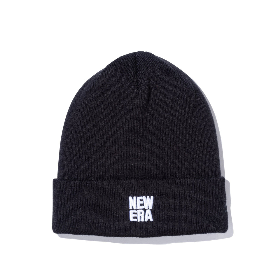 ベーシック カフニット Square New Era スクエアニューエラ ブラック × スノーホワイト - 13751313-OSFM | NEW ERA ニューエラ公式オンラインストア