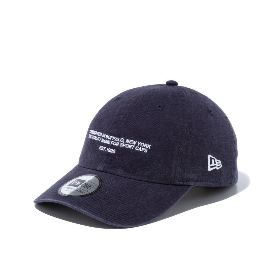 カジュアルクラシック Strap Logo ストラップロゴ ネイビー - 13327967-OSFM | NEW ERA ニューエラ公式オンラインストア