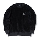 オーバーサイズド クルーネック Stretch Boa ストレッチボア ブラック - 13330915-S | NEW ERA ニューエラ公式オンラインストア