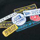 長袖 コットン Tシャツ オールドロゴパッチ ブラック レギュラーフィット - 12325229-S | NEW ERA ニューエラ公式オンラインストア