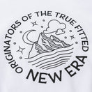 長袖 コットン Tシャツ ムーン&マウンテン ホワイト【ニューエラ アウトドア】 - 12542660-S | NEW ERA ニューエラ公式オンラインストア