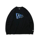 長袖 パフォーマンス Tシャツ ギャラクシー フラッグロゴ ブラック レギュラーフィット - 12542676-S | NEW ERA ニューエラ公式オンラインストア