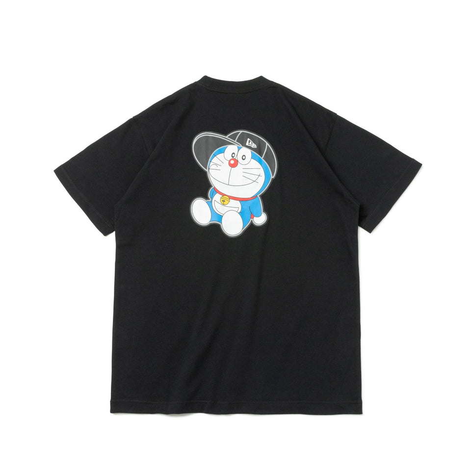 半袖 コットン Tシャツ ドラえもん ブラック レギュラーフィット - 13056148-S | NEW ERA ニューエラ公式オンラインストア