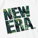 半袖 パフォーマンス Tシャツ ボタニカル スクエアニューエラロゴ ホワイト レギュラーフィット - 13061436-S | NEW ERA ニューエラ公式オンラインストア