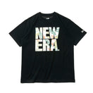 半袖 パフォーマンス Tシャツ ボタニカル スクエアニューエラロゴ ブラック レギュラーフィット - 13061437-S | NEW ERA ニューエラ公式オンラインストア