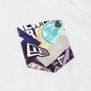 半袖 コットン ポケット Tシャツ ステッカーロゴ ホワイト レギュラーフィット - 13061442-S | NEW ERA ニューエラ公式オンラインストア